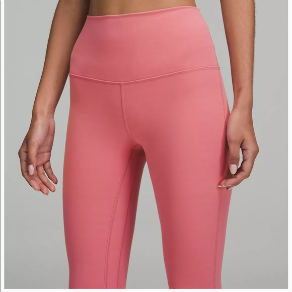 Brand NEW Lululemon high rise align pant 28” Pink Blossom NWT- Final price! - Picture 2 of 8